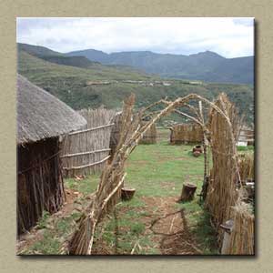 Local Museum in a Traditional Hut & a Basotho Homestay